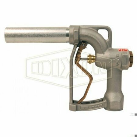 DIXON Pressure Nozzle, 1-1/2 in FNPT x 1-1/2 in Spout, Aluminum, Domestic 112D